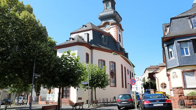 Evangelische Johanniskirche in Bornheim Evangelische Johanniskirche in Bornheim, (c) Stadt Frankfurt am Main, Foto: Stefan Maurer