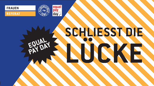 Plakat "Schließt die Lücke"